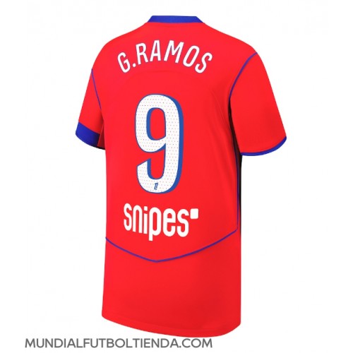 Camiseta Paris Saint-Germain Goncalo Ramos #9 Tercera Equipación Replica 2025-26 mangas cortas